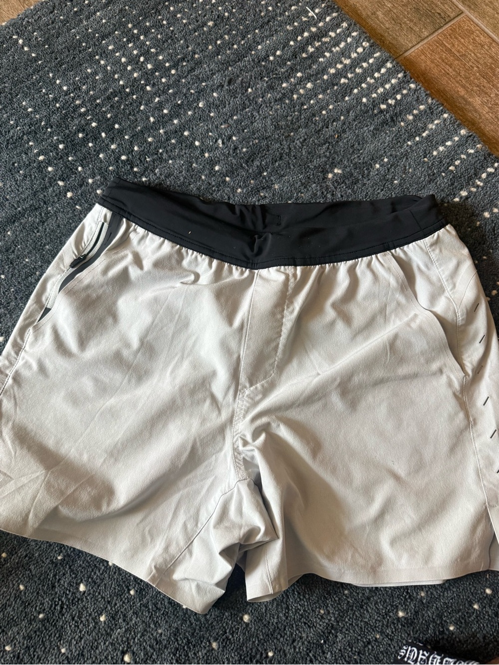 Light Gray Medium 5” Ten Thousand Interval shorts without liner